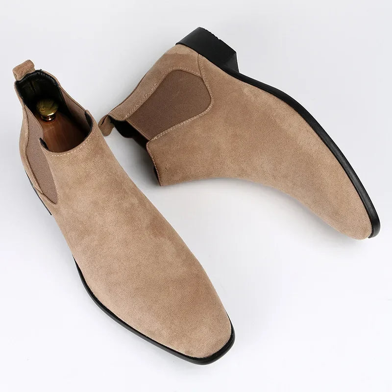David | Men's Pull-on Ankle Chelsea Boots